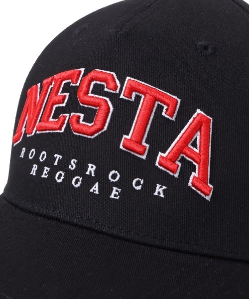 レア/廃番【ニューエラ×ネスタブランド】限定コラボ 3D刺繍ロゴ キャップ黒×金 9FIFTY NEW ERA NE001 オリジナル3D刺繍カスタムオーダー