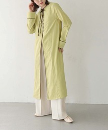 CLEIO | 【CLEIO】配色フロントボタンスリットワンピース(ワンピース)