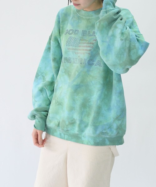 Johnbull Private labo（ジョンブルプライベートラボ）の「【rebear Vintage】ネットダイクルースウェット（スウェット・メンズ・グリーン・FREE）」の14枚目の写真