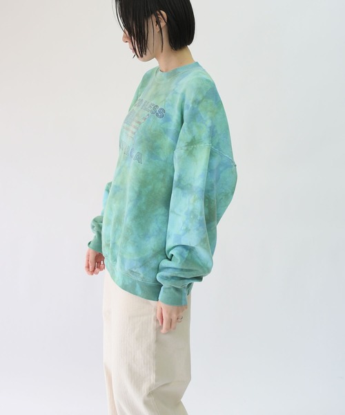 Johnbull Private labo（ジョンブルプライベートラボ）の「【rebear Vintage】ネットダイクルースウェット（スウェット・メンズ・グリーン・FREE）」の2枚目の写真