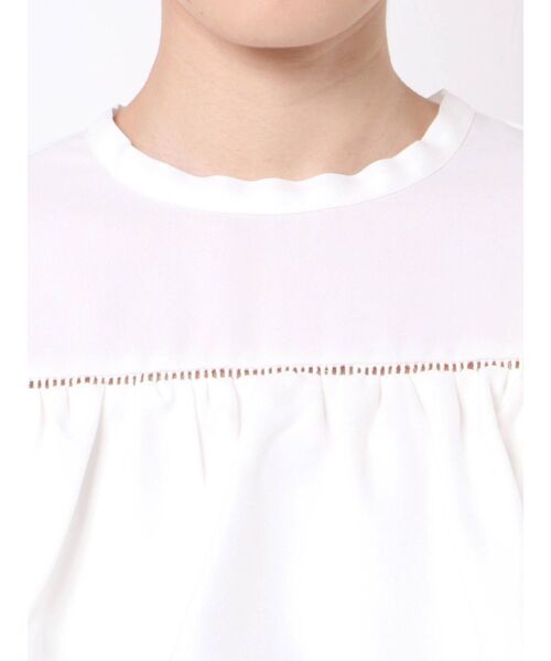 CALNAMUR（カルナムール）の「フリルシャツ（シャツ/ブラウス・レディース・ホワイト/ブラック・FREE）」の20枚目の写真