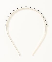 レトロビーズカチューシャ