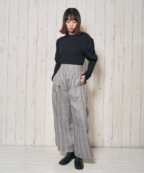 Clice de Paris（クリシェドゥパリス）の「PSGタータンチェックパンツ（その他パンツ・レディース・グレー・ONESIZE）」の6枚目の写真