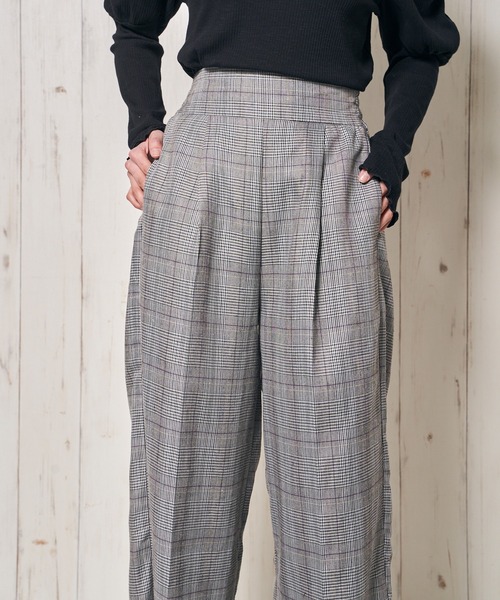 Clice de Paris（クリシェドゥパリス）の「PSGタータンチェックパンツ（その他パンツ・レディース・グレー・ONESIZE）」の11枚目の写真