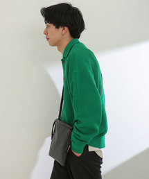 SENSE OF PLACE by URBAN RESEARCH | 【ユニセックス】ワッフルニットポロカーディガン(カーディガン/ボレロ)