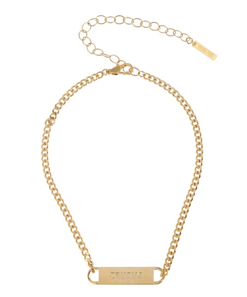 PAMEO POSE(パメオポーズ)の「Taurus Plate Choker(ネックレス・レディース・シルバー/ゴールド・FREE)」の9枚目の写真