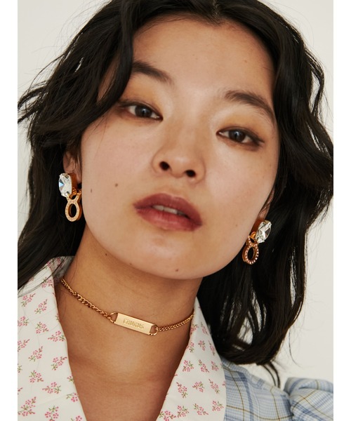 PAMEO POSE(パメオポーズ)の「Taurus Plate Choker(ネックレス・レディース・シルバー/ゴールド・FREE)」の18枚目の写真