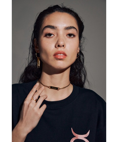 PAMEO POSE(パメオポーズ)の「Taurus Plate Choker(ネックレス・レディース・シルバー/ゴールド・FREE)」の17枚目の写真
