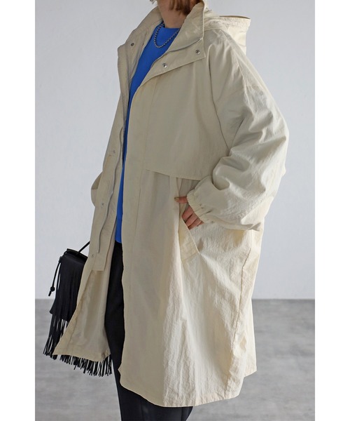 Bonjour Sagan(ボンジュールサガン)の「スプリングマウンテンパーカー(マウンテンパーカー・レディース・ベージュ/アイボリー/グレー系その他・FREE)」の6枚目の写真