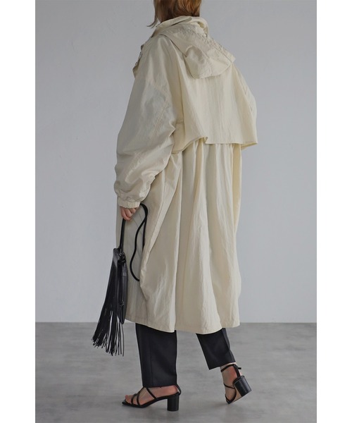 Bonjour Sagan(ボンジュールサガン)の「スプリングマウンテンパーカー(マウンテンパーカー・レディース・ベージュ/アイボリー/グレー系その他・FREE)」の5枚目の写真