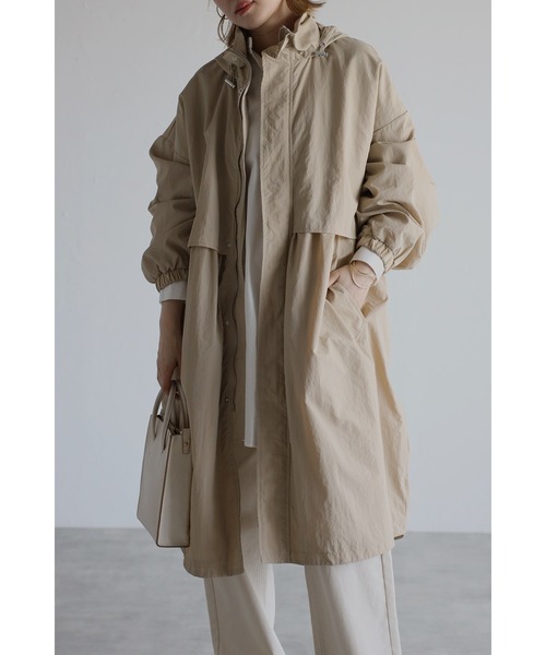 Bonjour Sagan(ボンジュールサガン)の「スプリングマウンテンパーカー(マウンテンパーカー・レディース・ベージュ/アイボリー/グレー系その他・FREE)」の18枚目の写真