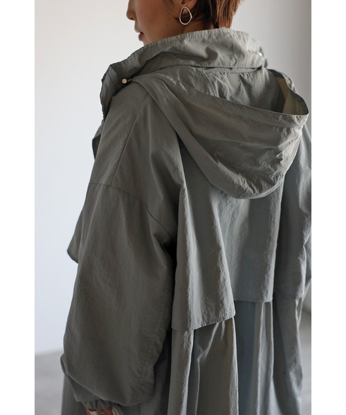 Bonjour Sagan(ボンジュールサガン)の「スプリングマウンテンパーカー(マウンテンパーカー・レディース・ベージュ/アイボリー/グレー系その他・FREE)」の16枚目の写真