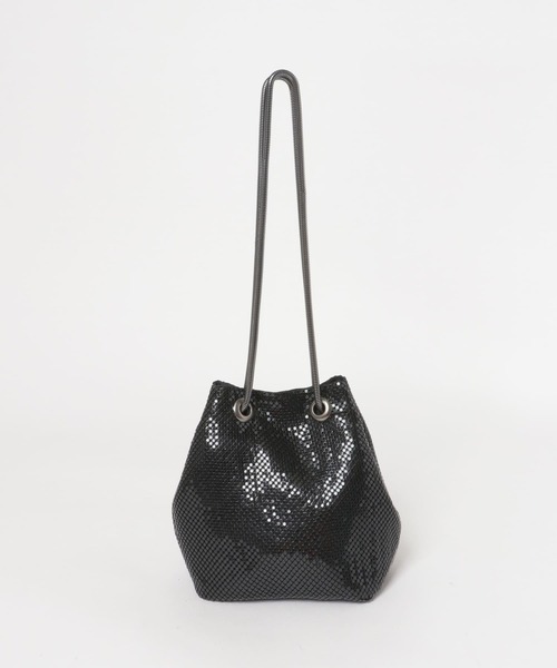 URBAN RESEARCH ROSSO（アーバンリサーチロッソ）の「メタルメッシュバッグ（ショルダーバッグ・レディース・ブラック/シルバー・FREE）」の5枚目の写真