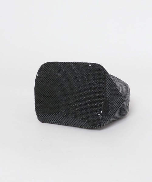 URBAN RESEARCH ROSSO（アーバンリサーチロッソ）の「メタルメッシュバッグ（ショルダーバッグ・レディース・ブラック/シルバー・FREE）」の7枚目の写真