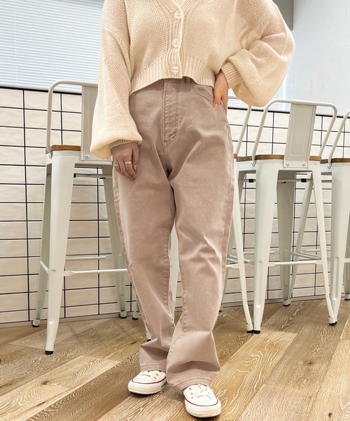 apres jour（アプレジュール）の「カラーハイウエストデニム【ZOZOTOWN限定アイテム】（デニムパンツ・レディース・オレンジ/ピンク/ラベンダー/ミント・LARGE/MEDIUM/SMALL/X-LARGE）」の20枚目の写真