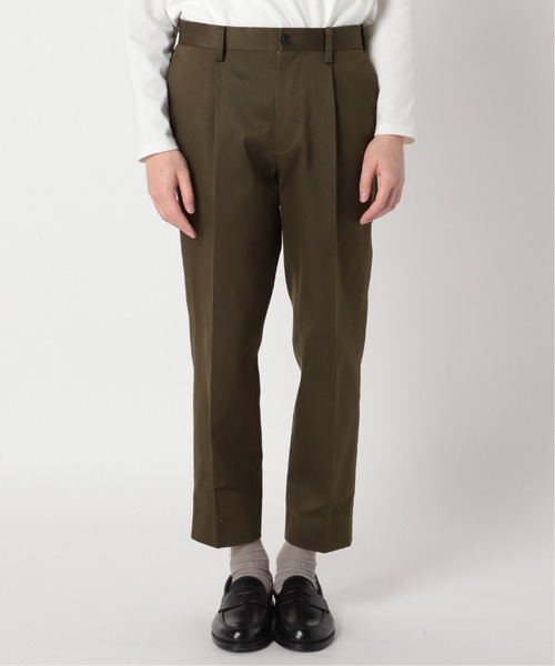 417 EDIFICE（フォーワンセブンエディフィス）の「"テーパード"【allery / アレリ―】スラックス（スラックス・メンズ・ベージュ/カーキ・SMALL/MEDIUM/LARGE）」の8枚目の写真