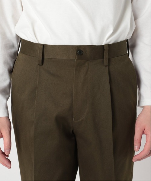 417 EDIFICE（フォーワンセブンエディフィス）の「"テーパード"【allery / アレリ―】スラックス（スラックス・メンズ・ベージュ/カーキ・SMALL/MEDIUM/LARGE）」の19枚目の写真