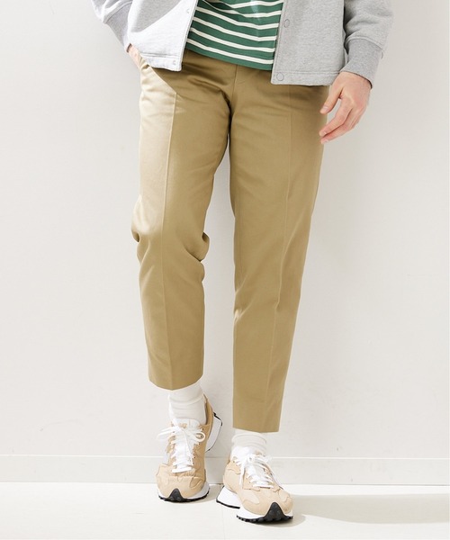 417 EDIFICE（フォーワンセブンエディフィス）の「"テーパード"【allery / アレリ―】スラックス（スラックス・メンズ・ベージュ/カーキ・SMALL/MEDIUM/LARGE）」の20枚目の写真