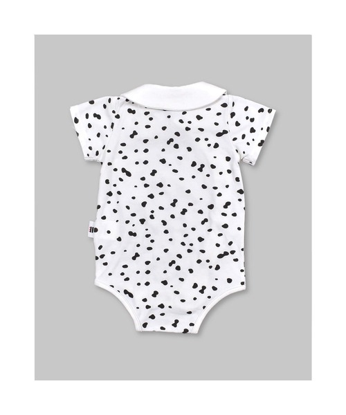 birthday party（バースデイパーティー）の「birthdayparty/天竺アンニュイドットボディミニベビー(70~80cm)（ロンパース・キッズ・ピンク系その他/ホワイト系その他・70/80）」の8枚目の写真