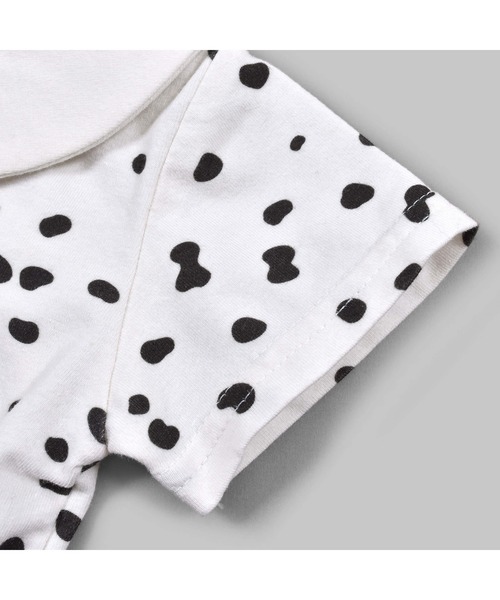 birthday party（バースデイパーティー）の「birthdayparty/天竺アンニュイドットボディミニベビー(70~80cm)（ロンパース・キッズ・ピンク系その他/ホワイト系その他・70/80）」の10枚目の写真