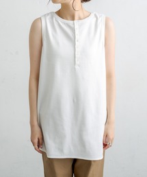 PUAL CE CIN | 2WAYスムースノースリーブ(タンクトップ)