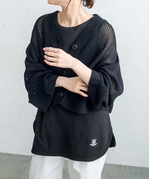 PUAL CE CIN（ピュアルセシン）の「2WAYスムースノースリーブ（タンクトップ・レディース・ブラック/オフホワイト・FREE）」の15枚目の写真