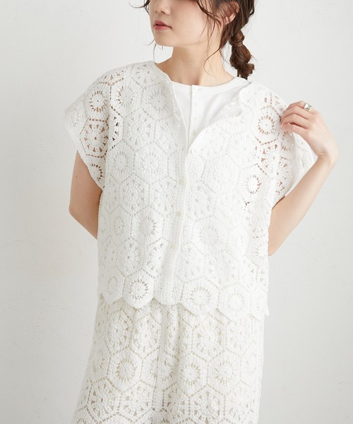 PUAL CE CIN（ピュアルセシン）の「2WAYスムースノースリーブ（タンクトップ・レディース・ブラック/オフホワイト・FREE）」の22枚目の写真