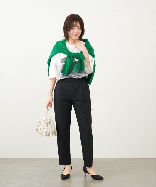 LE TALON（ルタロン）の「5.5cmVカットサイドオープン（パンプス・レディース・ブラック×ブラック/ベージュ/スミクロ・22.5cm/23.5cm/23cm/24cm/24.5cm/25.5cm/21/22cm/21.5/25cm）」の21枚目の写真