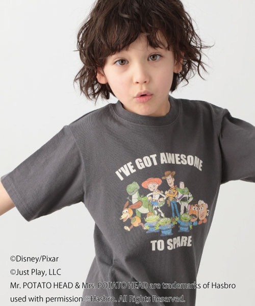 GLOBAL WORK(グローバルワーク)の「キッズ/Disney&Pixar/グラフィックT半袖/261631(Tシャツ/カットソー・キッズ・ライトピンク/その他1/ホワイト系その他3/ダークグレー/ライトパープル/その他2/グレー系その他7/ブラック/チャコールグレー/その他3/ホワイト系その他2/ホワイト/パープル系その他2/ライトブルー・100cm/150cm/120cm/130cm/110cm/160cm/140cm)」の7枚目の写真