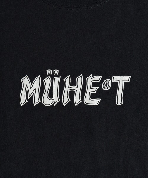 MUHET(ミュエータ)の「ロゴプリントTシャツ(Tシャツ/カットソー・レディース・ホワイト/チャコールグレー・MEDIUM/X-LARGE)」の8枚目の写真