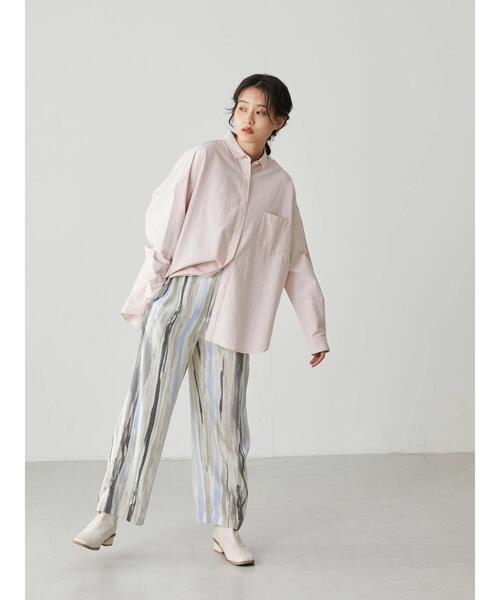 AMERICAN HOLIC（アメリカンホリック）の「ストライプ柄ストレートパンツ（その他パンツ・レディース・ストライプ・M/L）」の7枚目の写真