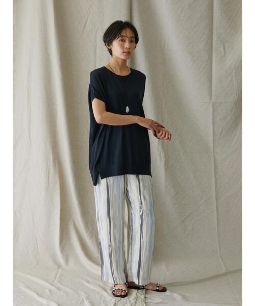 AMERICAN HOLIC（アメリカンホリック）の「ストライプ柄ストレートパンツ（その他パンツ・レディース・ストライプ・M/L）」の10枚目の写真
