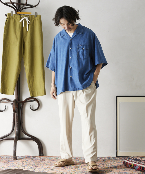 Wrangler(ラングラー)の「【Wrangler / ラングラー】別注 Denim SHIRTS(シャツ/ブラウス・メンズ・ブラック/ネイビー/ブルー・MEDIUM/LARGE)」の3枚目の写真