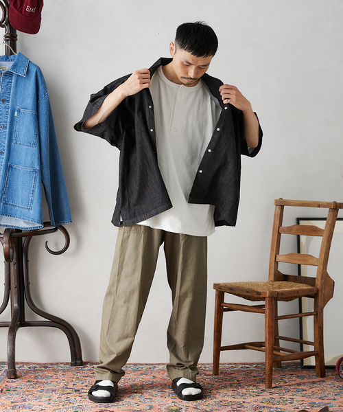 Wrangler(ラングラー)の「【Wrangler / ラングラー】別注 Denim SHIRTS(シャツ/ブラウス・メンズ・ブラック/ネイビー/ブルー・MEDIUM/LARGE)」の7枚目の写真