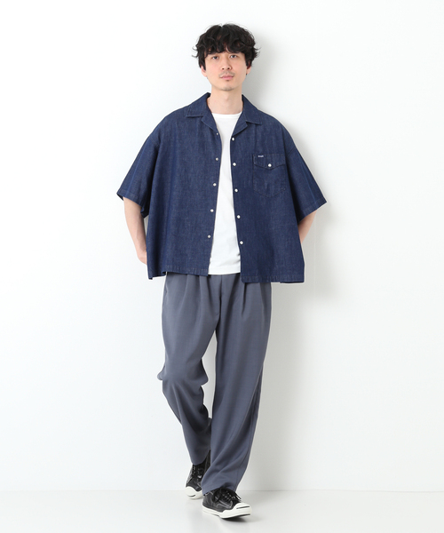Wrangler(ラングラー)の「【Wrangler / ラングラー】別注 Denim SHIRTS(シャツ/ブラウス・メンズ・ブラック/ネイビー/ブルー・MEDIUM/LARGE)」の17枚目の写真