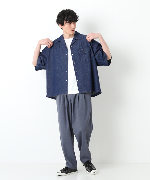 Wrangler(ラングラー)の「【Wrangler / ラングラー】別注 Denim SHIRTS(シャツ/ブラウス・メンズ・ブラック/ネイビー/ブルー・MEDIUM/LARGE)」の18枚目の写真