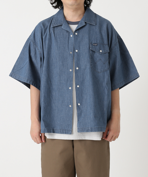 Wrangler(ラングラー)の「【Wrangler / ラングラー】別注 Denim SHIRTS(シャツ/ブラウス・メンズ・ブラック/ネイビー/ブルー・MEDIUM/LARGE)」の22枚目の写真