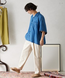 Wrangler | 【Wrangler / ラングラー】別注 デニム半袖シャツ(シャツ/ブラウス)