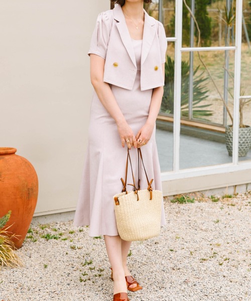 開衿ショートジャケット