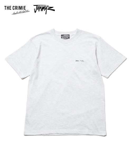 CRIMIE(クライミー)の「JIMMY'Z×THE CRIMIE SMALL LOGO TEE(Tシャツ/カットソー・メンズ・ブラック/ホワイト/オートミール・XXL/M/XL/S/L)」の1枚目の写真