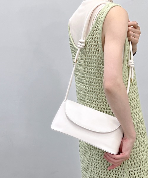 chuclla(チュクラ)の「【chuclla】【2022/SS】Code strap hand bag cha22s008(ショルダーバッグ・レディース・ブラック/ブルー/グリーン/アイボリー・FREE)」の20枚目の写真