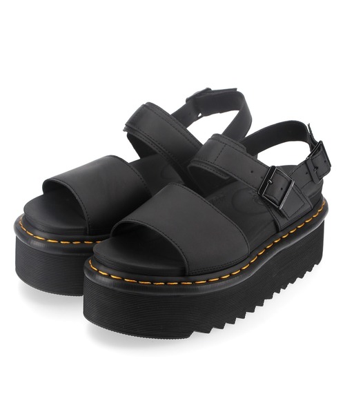 Dr. Martens（ドクターマーチン）の「【Dr.Martens】VOSS QUAD SNDL（サンダル・レディース・ブラック/ホワイト・38/36/37/39）」の10枚目の写真