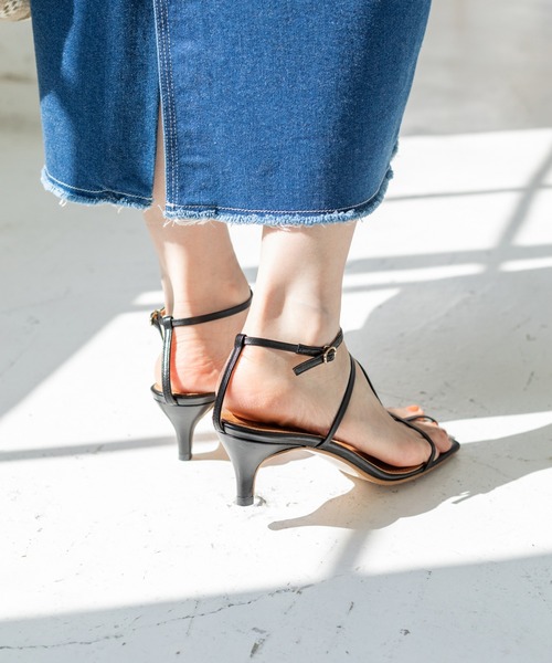 IENA（イエナ）の「《追加》IENA ストラップサンダル（サンダル・レディース・ブラック/ベージュ/キャメル・38/36/37/36.5/37.5）」の8枚目の写真