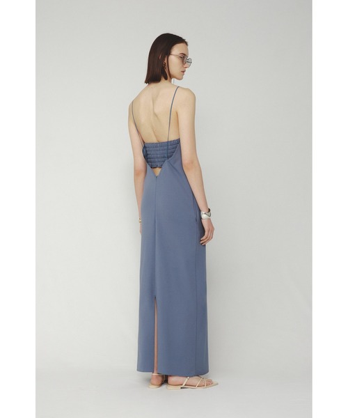 【美品】ミースロエ ジョーゼットカットソーキャミソールワンピース　Mサイズ MIESROHE（ミースロエ）の「washable・sustainable ジョーゼット