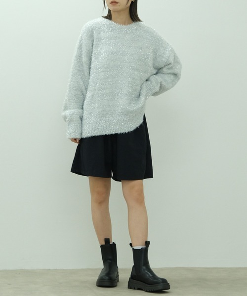 HEILIS（ヘイリス）の「サイドゴアショートブーツ / チェルシーブーツ トラックソール サイドゴア ブラック（ブーツ・レディース・ブラック・23/23.5/24/24.5/25）」の12枚目の写真