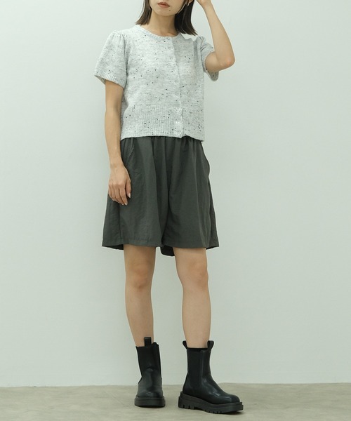 HEILIS（ヘイリス）の「サイドゴアショートブーツ / チェルシーブーツ トラックソール サイドゴア ブラック（ブーツ・レディース・ブラック・23/23.5/24/24.5/25）」の13枚目の写真