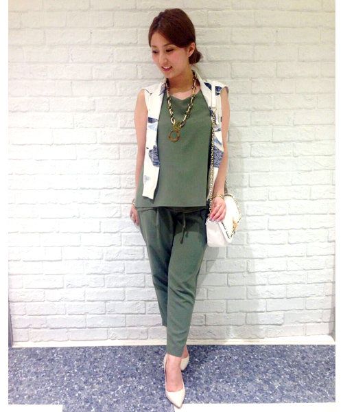 DouDou（ドゥドゥ）の「【DouDou】雑材コンビチェーンBag（ショルダーバッグ・レディース・ホワイト/その他1・FREE）」の22枚目の写真