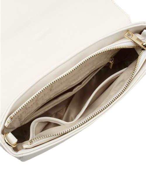 DouDou（ドゥドゥ）の「【DouDou】雑材コンビチェーンBag（ショルダーバッグ・レディース・ホワイト/その他1・FREE）」の7枚目の写真