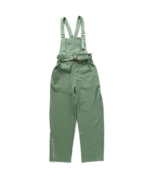 algy(アルジー)の「ウエストフリルサロペ(サロペット/オーバーオール・キッズ・ベージュ/カーキ/サックスブルー・SMALL/MEDIUM/X-SMALL/XX-SMALL)」の1枚目の写真