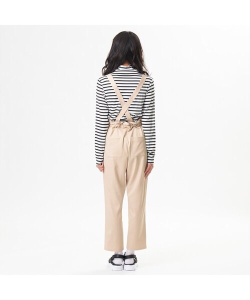 algy(アルジー)の「ウエストフリルサロペ(サロペット/オーバーオール・キッズ・ベージュ/カーキ/サックスブルー・SMALL/MEDIUM/X-SMALL/XX-SMALL)」の19枚目の写真